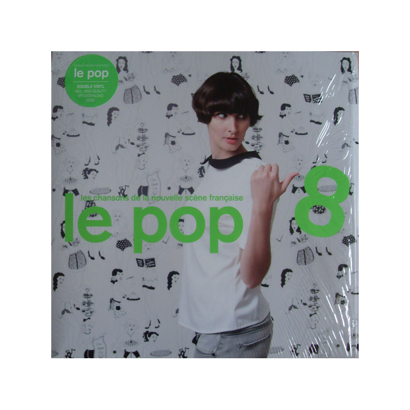 Various – Le Pop 8 (Les Chansons De La Nouvelle Scéne Française) 2LP