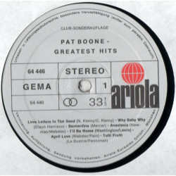 Pat Boone – Greatest Hits