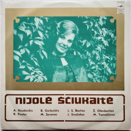 Nijolė Ščiukaitė – Dainuoja Nijolė Ščiukaitė