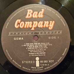 Bad Company – Straight Shooter