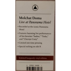 Molchat Doma - Молчат Дома - Live At Panorama Hotel 12" 45RPM  - Coloured