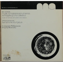 Béla Bartók, Arthur Honegger ‎– Musik Für Seiteninstrumente, Schlagzeug Und Celesta / Symphonie Liturgique