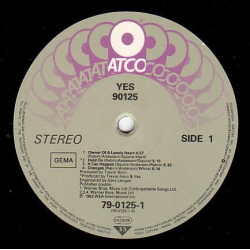 Yes ‎– 90125