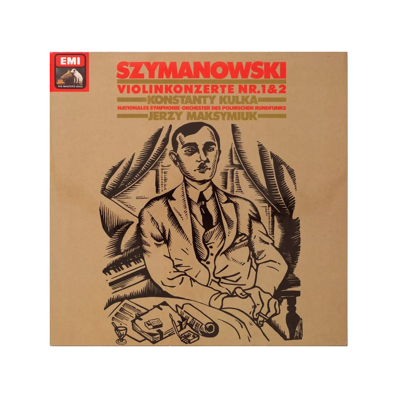 Szymanowski, Konstanty Kulka, Jerzy Maksymiuk ‎– Violinkonzerte Nr.1&2