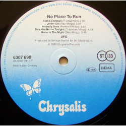 UFO ‎– No Place To Run
