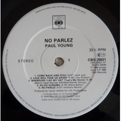 Paul Young ‎– No Parlez