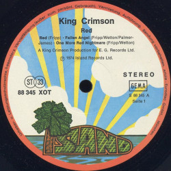 King Crimson ‎– Red
