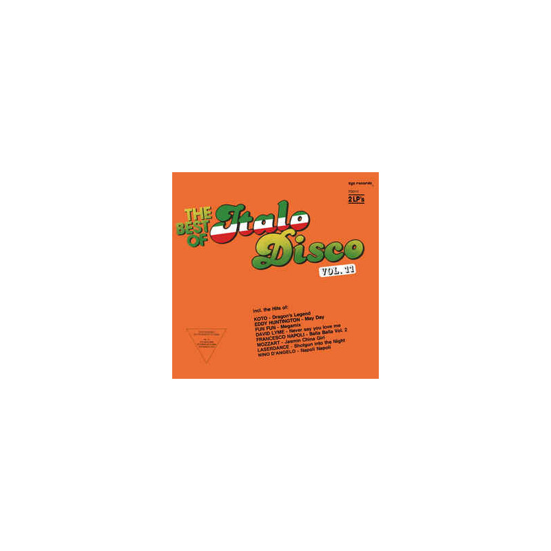 Various ‎– The Best Of Italo-Disco Vol. 11 2LP