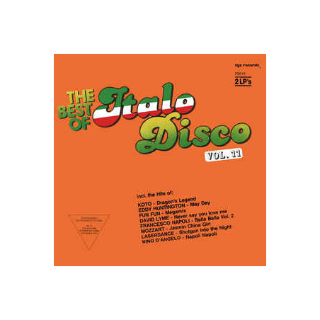 Various ‎– The Best Of Italo-Disco Vol. 11 2LP