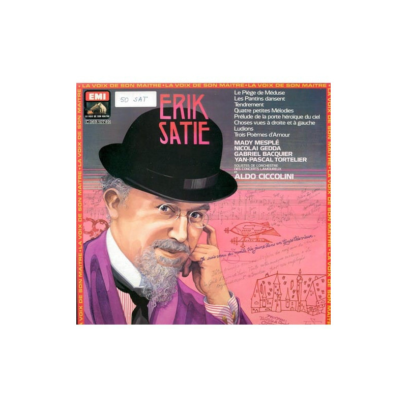 Erik Satie - Ciccolini – Le Piège De Méduse, Etc Erik Satie - Ciccolini – Le Piège De Méduse, Etc