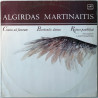 Algirdas Martinaitis ‎– Cantus Ad Futurum / Paserbenčio Dainos / Rojaus Paukščiai