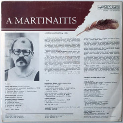 Algirdas Martinaitis ‎– Cantus Ad Futurum / Paserbenčio Dainos / Rojaus Paukščiai