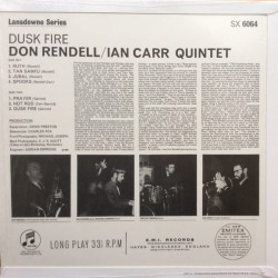 Don Rendell Ian Carr Quintet ‎– Dusk Fire