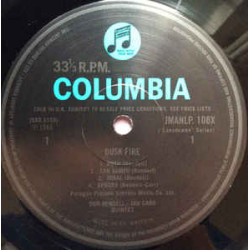 Don Rendell Ian Carr Quintet ‎– Dusk Fire