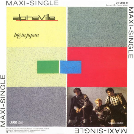 Alphaville ‎– Big In Japan -  12 Single 45 RPM