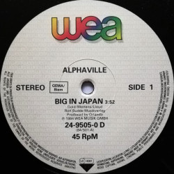 Alphaville ‎– Big In Japan -  12 Single 45 RPM