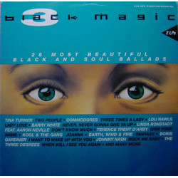 Various ‎– Black Magic 3 - 28 Most Beautiful Black And Soul Ballads 2 LP
