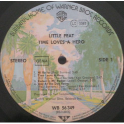 Little Feat ‎– Time Loves A Hero
