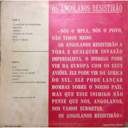 Unknown Artist ‎– Angola - A Luta Continua