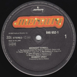 Robert Cray ‎– Midnight Stroll