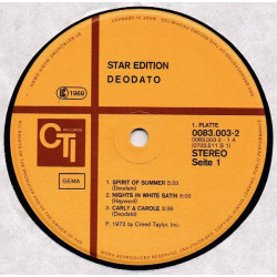 Deodato ‎– Star Edition