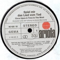 Orchester Ennio Morricone ‎– Spiel Mir Das Lied Vom Tod