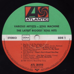 Various ‎– Soul Machine - The Latest Biggest Soul Hits