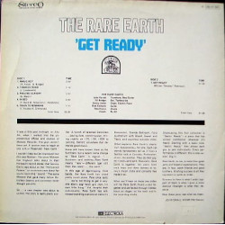 Rare Earth ‎– Get Ready