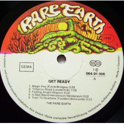 Rare Earth ‎– Get Ready