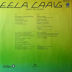 Eela Craig ‎– Hats Of Glass