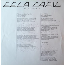 Eela Craig ‎– Hats Of Glass