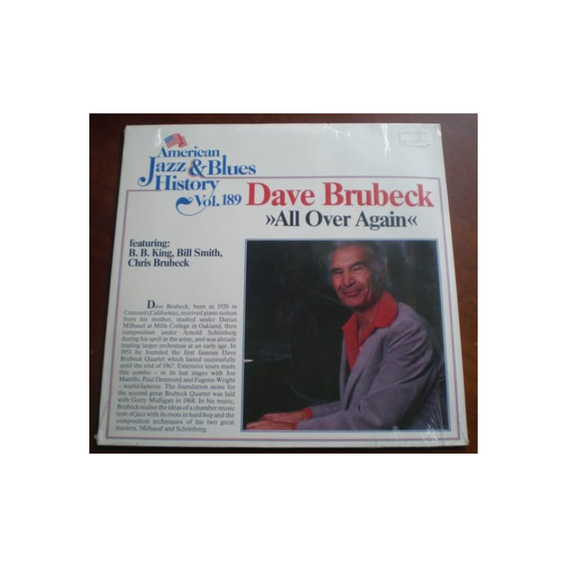 Dave Brubeck ‎– All Over Again