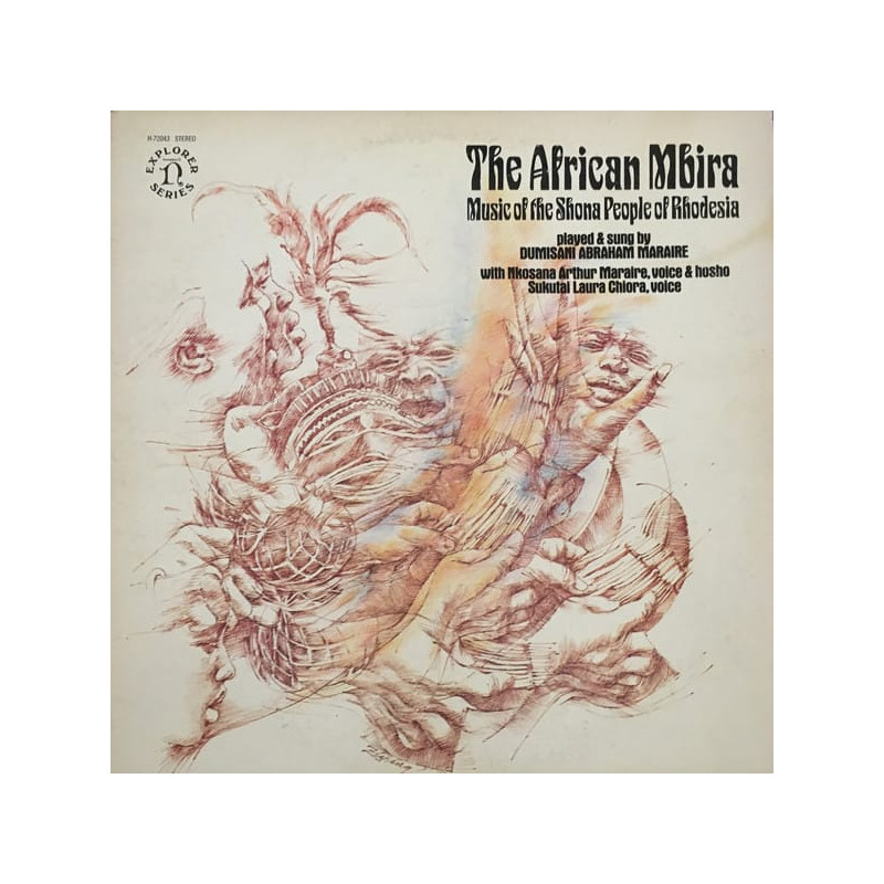 Dumisani Abraham Maraire ‎– The African Mbira - Music Of The Shona People Of Rhodesia