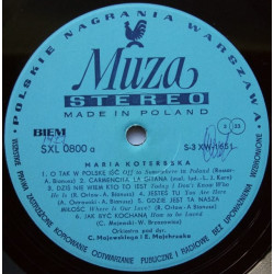 Maria Koterbska ‎– Maria Koterbska