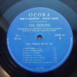 Les Dogon ‎– Les Dogon: Les Chants De La Vie - Le Rituel Funéraire