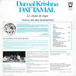 Damal Krishna Pattamal ‎– Le Chant De Raga