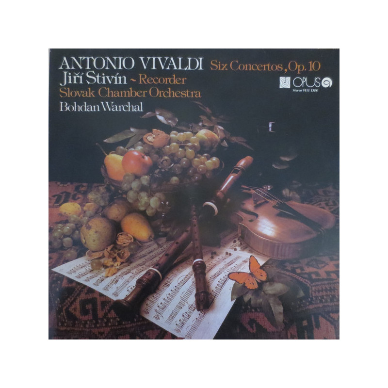 Antonio Vivaldi ‎– Six Recorder Concertos, Op. 10