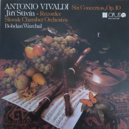Antonio Vivaldi ‎– Six Recorder Concertos, Op. 10