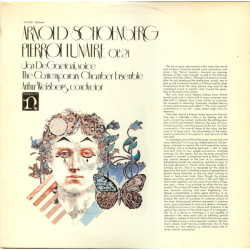 Arnold Schoenberg - Jan DeGaetani, The Contemporary Chamber Ensemble, Arthur Weisberg ‎– Pierrot Lunaire