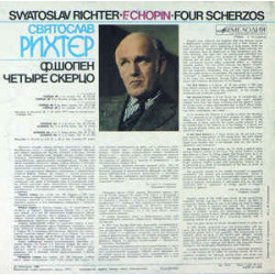Sviatoslav Richter, Frédéric Chopin ‎– Четыре Скерцо