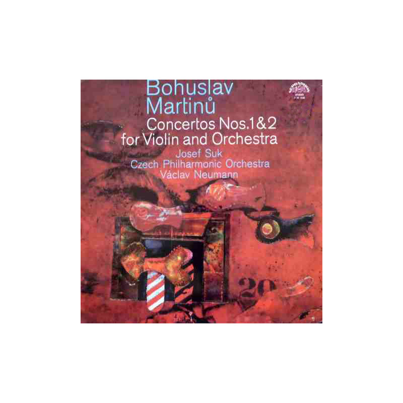 Bohuslav Martinů, Josef Suk ‎– Concertos Nos. 1&2 For Violin And Orchestra