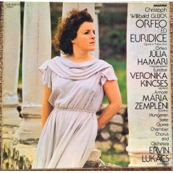 Christoph Willibald Gluck, Hungarian State Opera Orchestra, Ervin Lukács ‎– Orfeo Ed Euridice 2LP BOX
