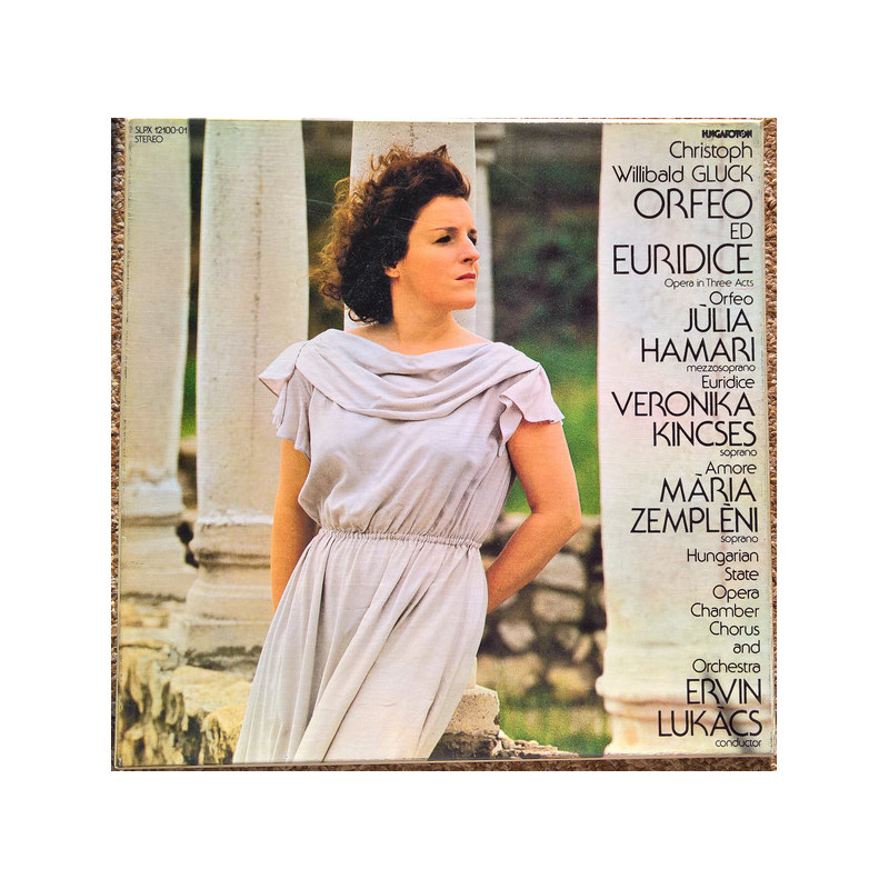 Christoph Willibald Gluck, Hungarian State Opera Orchestra, Ervin Lukács ‎– Orfeo Ed Euridice 2LP BOX