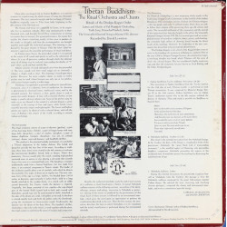 David Lewiston ‎– Tibetan Buddhism: The Ritual Orchestra And Chants