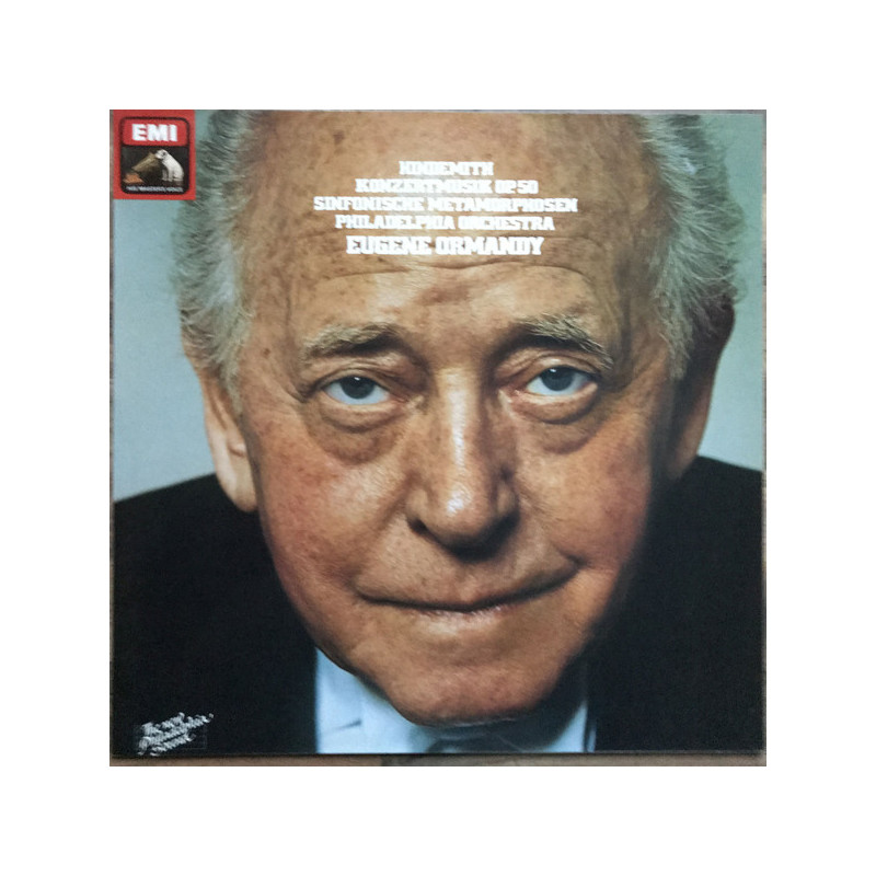 Hindemith - Philadelphia Orchestra, Eugene Ormandy ‎– Konzertmusik Op. 50 / Symphonische Metamorphosen