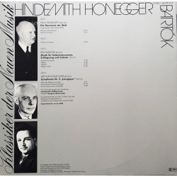 Hindemith, Honegger, Bartók, Jewgenij Mrawinskij, Leningrader Philharmonie ‎– Klassiker Der Neuen Musik 2LP