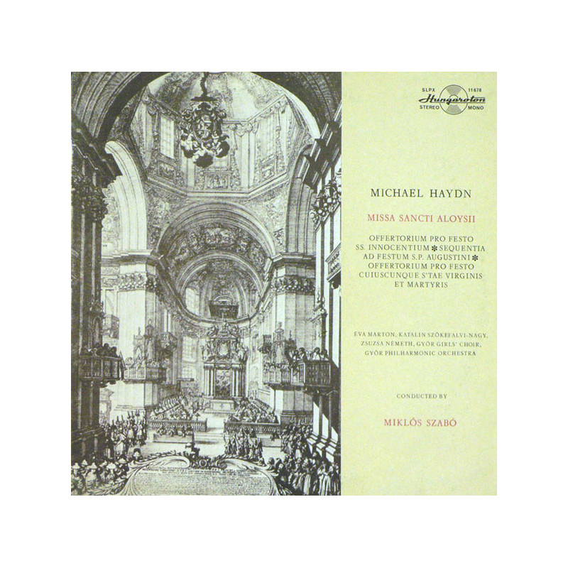 Michael Haydn - Győr Philharmonic Orchestra ‎– Missa Sancti Aloysii