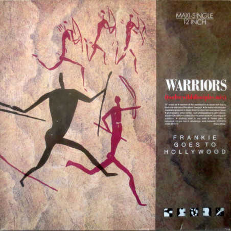 Frankie Goes To Hollywood ‎– Warriors (Twelve Wild Disciples Mix)  12' single 45 RPM