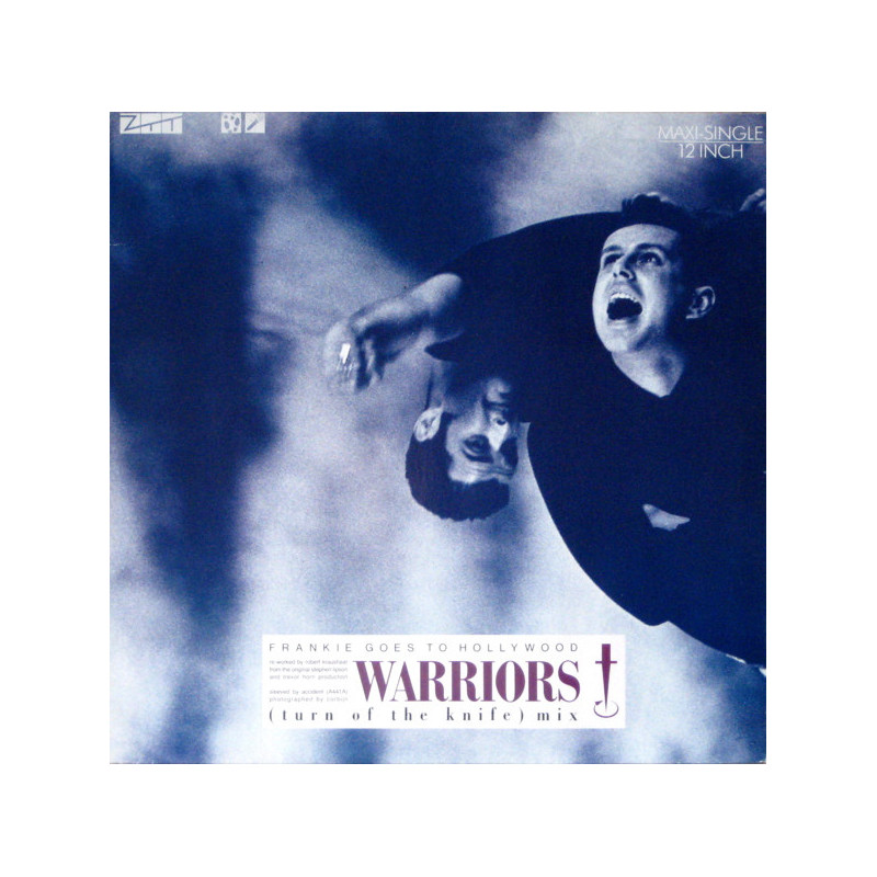 Frankie Goes To Hollywood ‎– Warriors (Turn Of The Knife Mix) 12' single 45 RPM