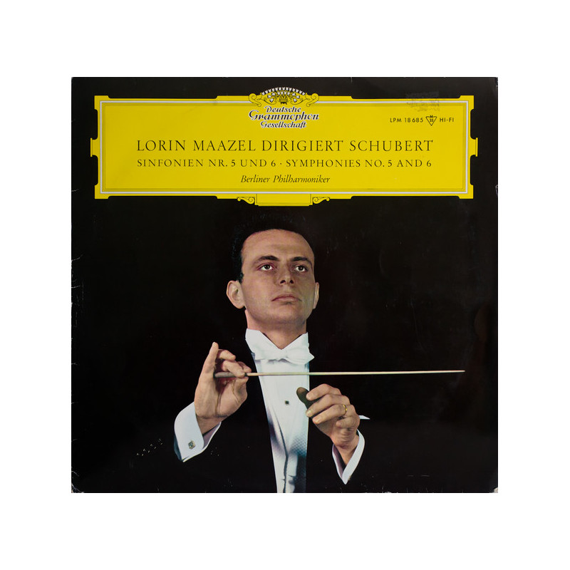 Schubert, Lorin Maazel, Berliner Philharmoniker ‎– Symphonies No. 5 And 6